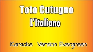 Toto Cutugno  L italiano versione Karaoke Academy Italia [upl. by Babs]