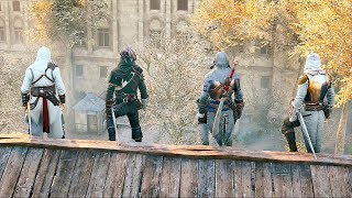 Assassins Creed Unity Public Co Op amp Stealth Kills Ultra Settings [upl. by Kcirddor]