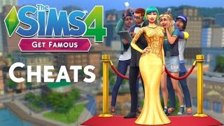 The Sims 4 Get Famous Cheats [upl. by Sofko288]