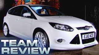 Ford Focus 10 Ecoboost Team Review  Fifth Gear [upl. by Aritak]