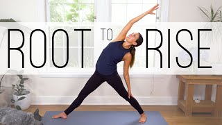 Root To Rise Yoga  30Minute Morning Yoga [upl. by Otinauj525]