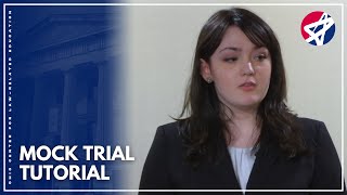 High School Mock Trial Video Tutorial [upl. by Picardi]