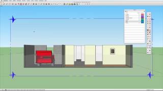 15  Outil section  Sketchup apprendre [upl. by Nitza]