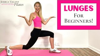 Lunges For Beginners  How To Do A Lunge Without Pain [upl. by Dennard58]