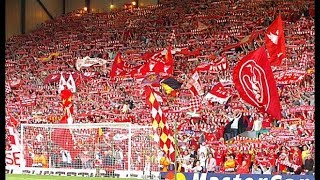 Top Ten Best Liverpool Chants with lyrics LFC YNWA [upl. by Wildee]