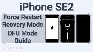 iPhone SE 2 2020 How to Force Restart Recovery Mode DFU Mode [upl. by Devonne]