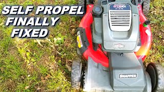 Fix your self propel Snapper mower [upl. by Heron]