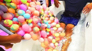 EXTREME 1000 BATH BOMBS CHALLENGE [upl. by Rogerio683]