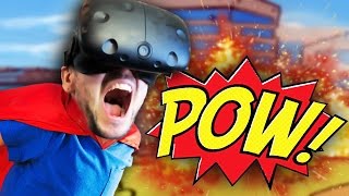 BECOME A REAL SUPERHERO  Powers VR HTC Vive Virtual Reality [upl. by Airegin]