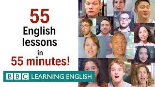 BOX SET 55 English lessons in 55 minutes Grammar amp Vocabulary Megaclass [upl. by Blondell850]