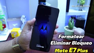 Formatear Moto E7 Plus [upl. by Ertsevlis]