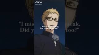 Haikyuutiktoks  Tsukishima x YN 😳💖 Tiktok [upl. by Garold]