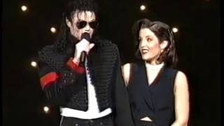 Michael Jackson Lisa Marie Presley 1994 MTV Video Music Award Opening Kiss [upl. by Sylas]