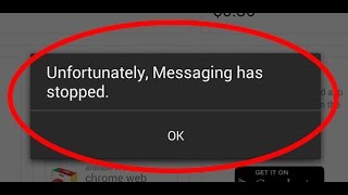 how to fix unfortunately messaging has stopped in android [upl. by Iahc]