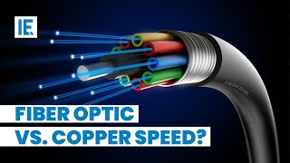 What makes fiber optic faster than copper [upl. by Yorke]