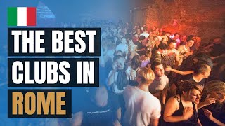 Top 10 Night Clubs in Rome 2023 [upl. by Eaner281]