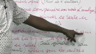 COURS DE PHILOSOPHIE TLE A COMMENTAIRE DE TEXTE EXPLICATION [upl. by Yclek]