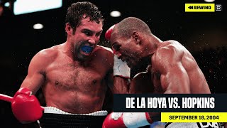 FULL FIGHT  Oscar De La Hoya vs Bernard Hopkins DAZN REWIND [upl. by Nessah44]