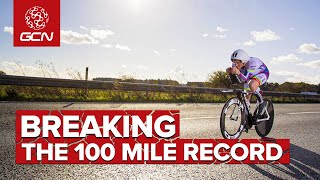 Cycling 100 Miles In Less Than 3 Hours  New World Record [upl. by Anyaj]