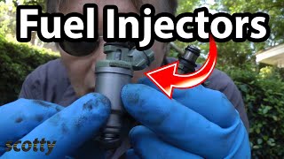 How to Replace Fuel Injectors in Your Car [upl. by Hayyifas]