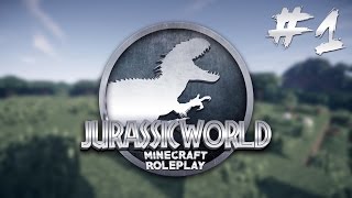 Minecraft Jurassic World  WELCOME TO JURASSIC WORLD  Ep 1 Minecraft Roleplay [upl. by Elaweda686]