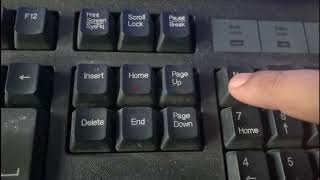 Number Keys not Working in Windows 10 [upl. by Ybrek]