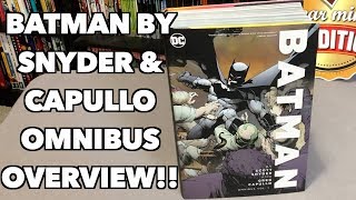 Batman by Scott Snyder amp Greg Capullo Omnibus Vol 1 Overview [upl. by Nosak]