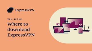 Download the ExpressVPN app for Windows Mac Android iOS and Linux devices [upl. by Enaffit]