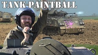 Paintballing in tanks [upl. by Emelina948]