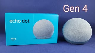 Amazon Echo Dot 4gen Unboxing and Set Up [upl. by Acenes]