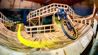 The Worlds Longest Indoor Mountain Bike Trail [upl. by Aicener]