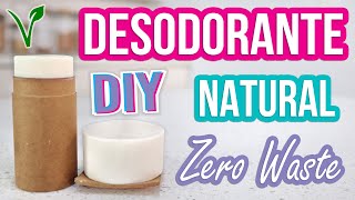 DESODORANTE NATURAL  DIY  CERO BASURA  ZERO WASTE  VEGANO  Mixi [upl. by Navert]