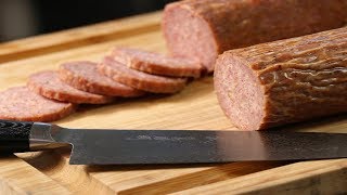 Making Classic Summer Sausage Fermented amp Semi Dried [upl. by Lentha]