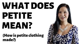 What does petite mean Petite size explained [upl. by Rhyne]