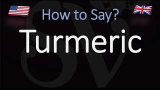 How to Pronounce Turmeric CORRECTLY [upl. by Neelie349]