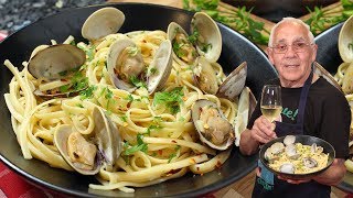 Linguine with Clams Recipe [upl. by Ystap]