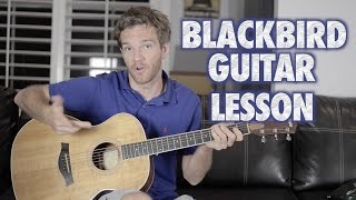 How to Play Blackbird on Guitar [upl. by Krys]