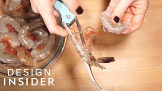 Tool Peels Shrimp in One Motion [upl. by Rod241]