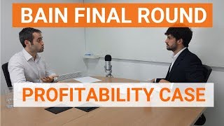 Profitability Case Study Interview Example  Solved by ExMcKinsey Consultant [upl. by Poore]