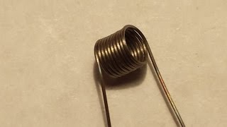 017 Ohm Dual Coil Build Tutorial OLD School Vaping [upl. by Releyks260]