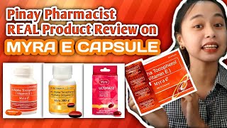 Pinay Pharmacist REAL Review on MYRAE CAPSULE Nakakaglow ba talaga ng skin  Maureen Salazar [upl. by Ardeid]