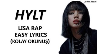 HOW YOU LIKE THAT  LISA RAP EASY LYRICS Kolay Okunuş [upl. by Thagard]