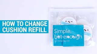 How to Change Cushion Refill  Klairs Mochi BB Cushion [upl. by Ahar]