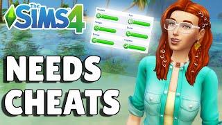 All Needs Cheats  The Sims 4 Guide [upl. by Yelyac88]