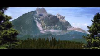 Mt St Helens blast and landslide recreation mov [upl. by Romulus]