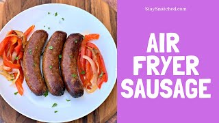 How to Make Sausage in an Air Fryer [upl. by Gabriello47]