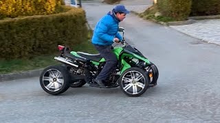 Drifting 250 quad [upl. by Tedder]