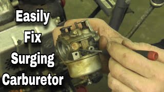 How To Fix A Surging Carburetor A Complete Guide [upl. by Anitra]