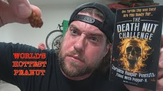 What Its Like To Eat The Worlds Hottest Peanut Carolina Reaper amp Pepper X DeathNutChallenge [upl. by Ravid971]