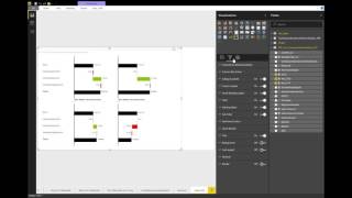 Power BI Ultimate Waterfall Chart Custom Visual  IBCS R Vertical Variance Waterfall [upl. by Katushka]